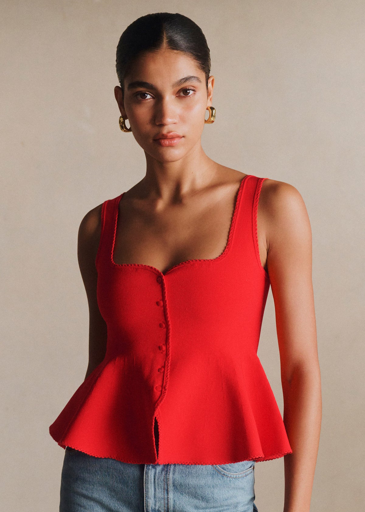 Top Calista - Rouge