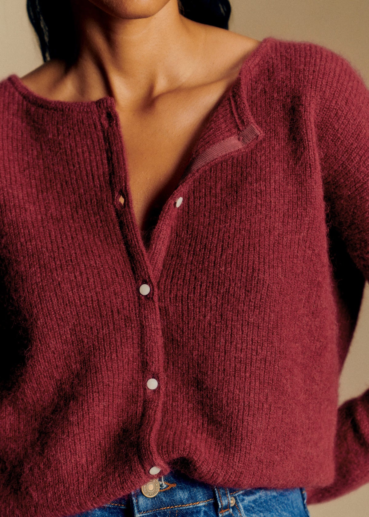 Gilet Gaspard - Grenat