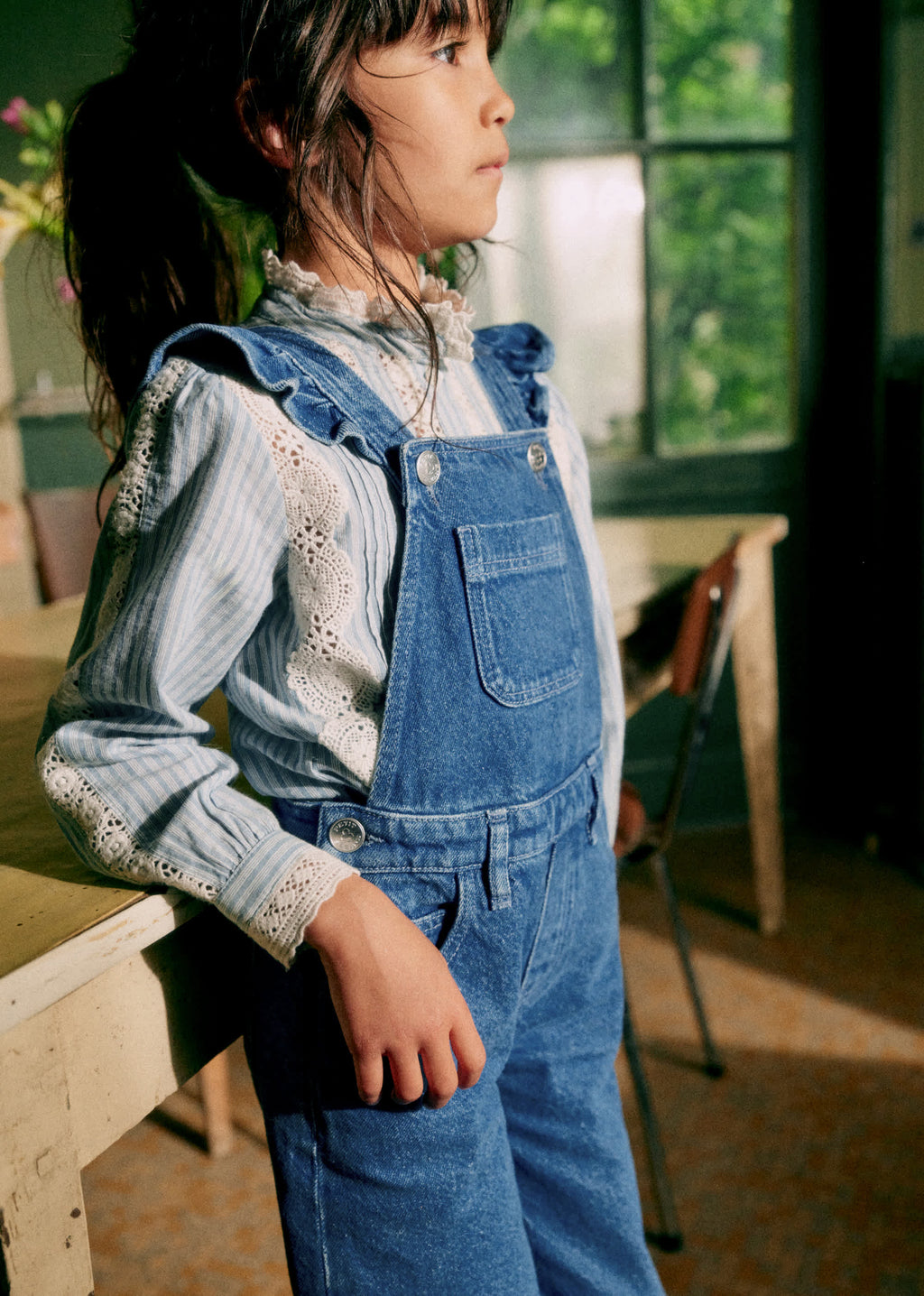 Salopette Soline - Bleu Denim