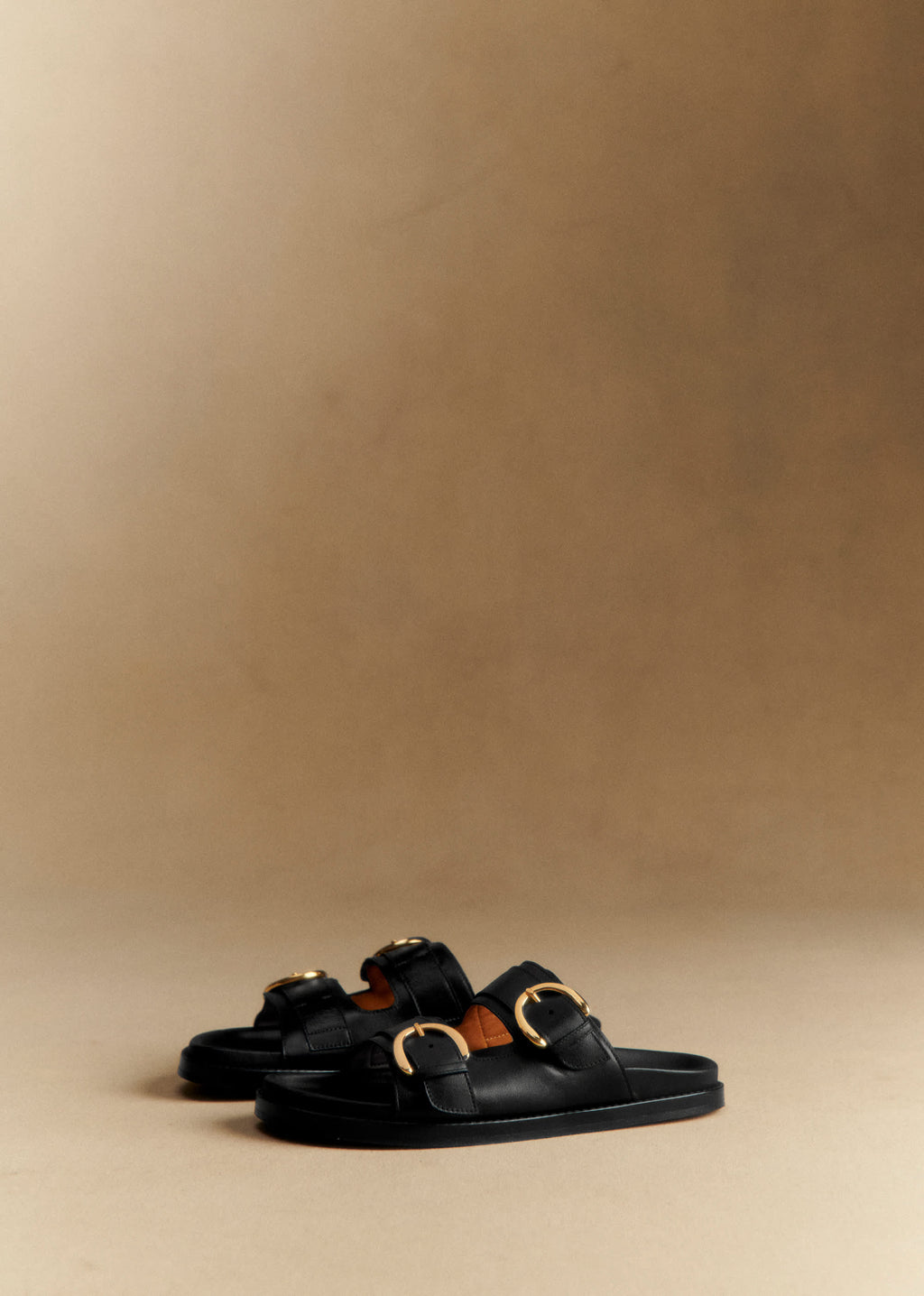Mules Low Lenny - Noir Lisse
