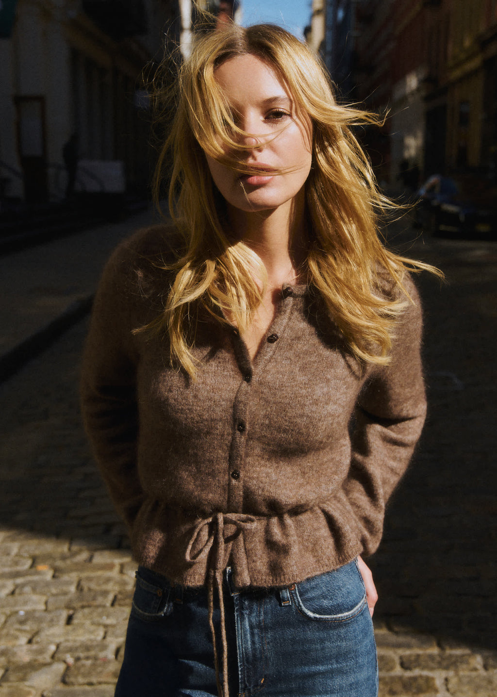Gilet Barbara - Taupe Foncé