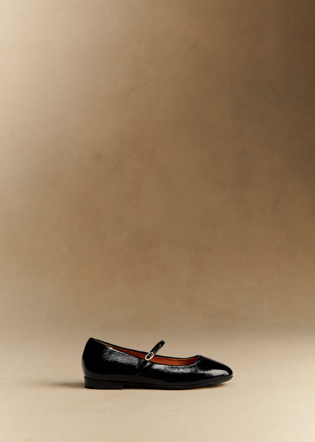 Ballerines Low Méline - Noir Vernis