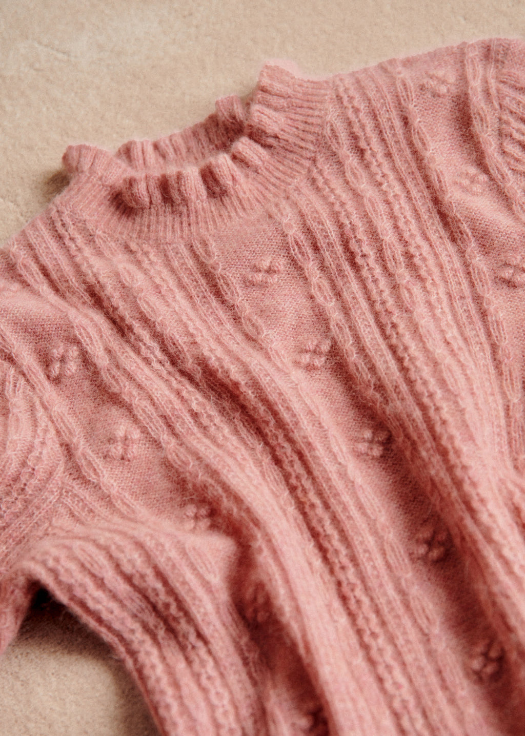 Pull Ellis - Bois de Rose Foncé