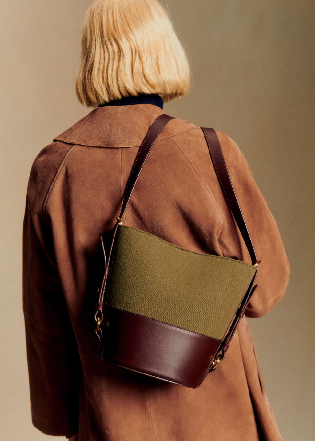 Sac Gary - Toile kaki