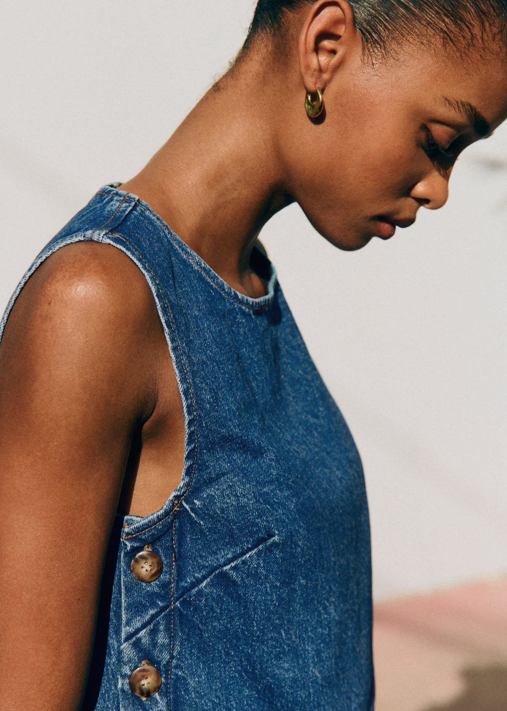 Robe Nicila - Bleu Denim