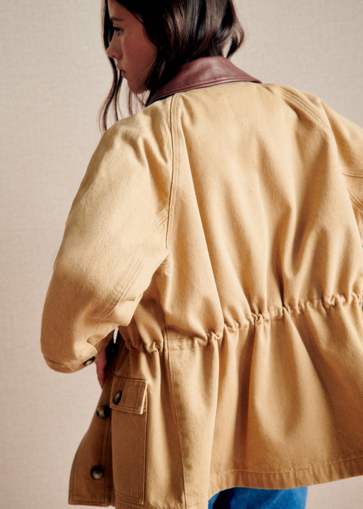 Manteau Edgard - Camel Clair
