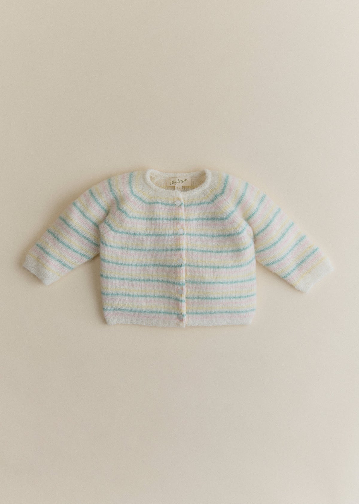Gilet Gaspard - Rayures Pastel