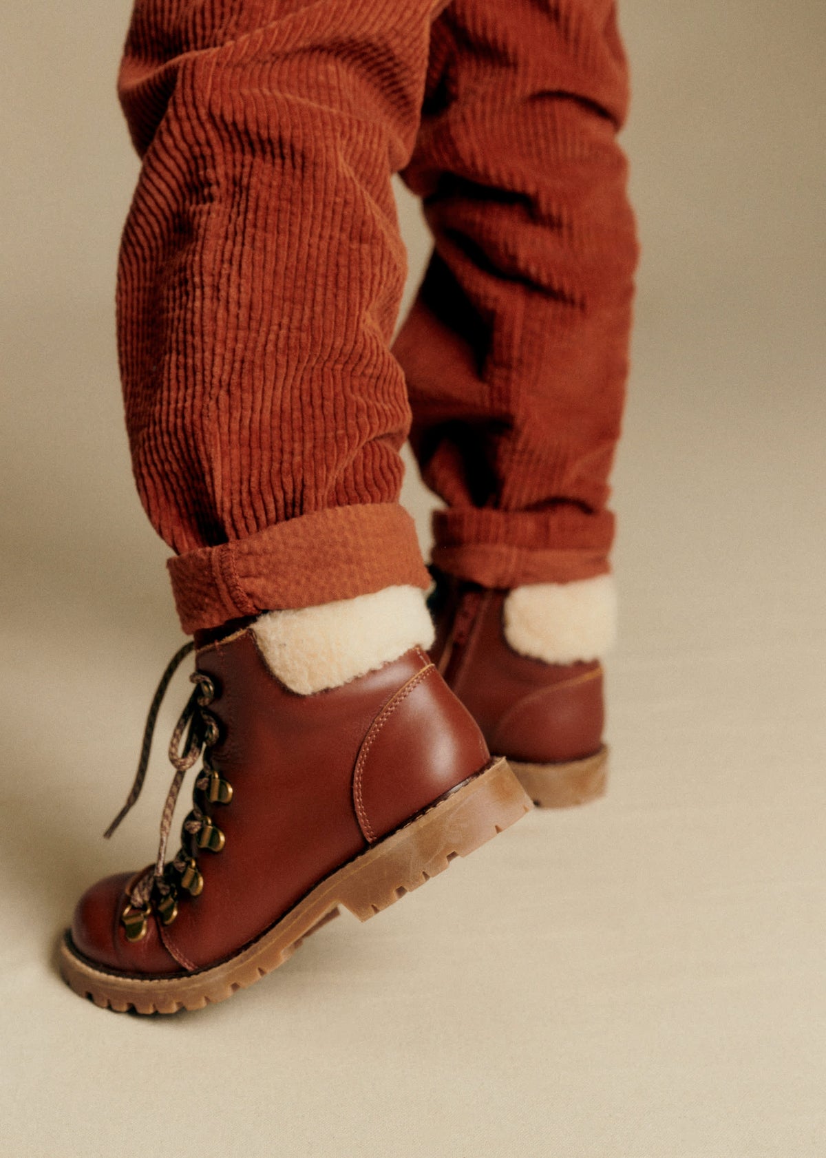 Bottines Sven - Camel Lisse Heritage