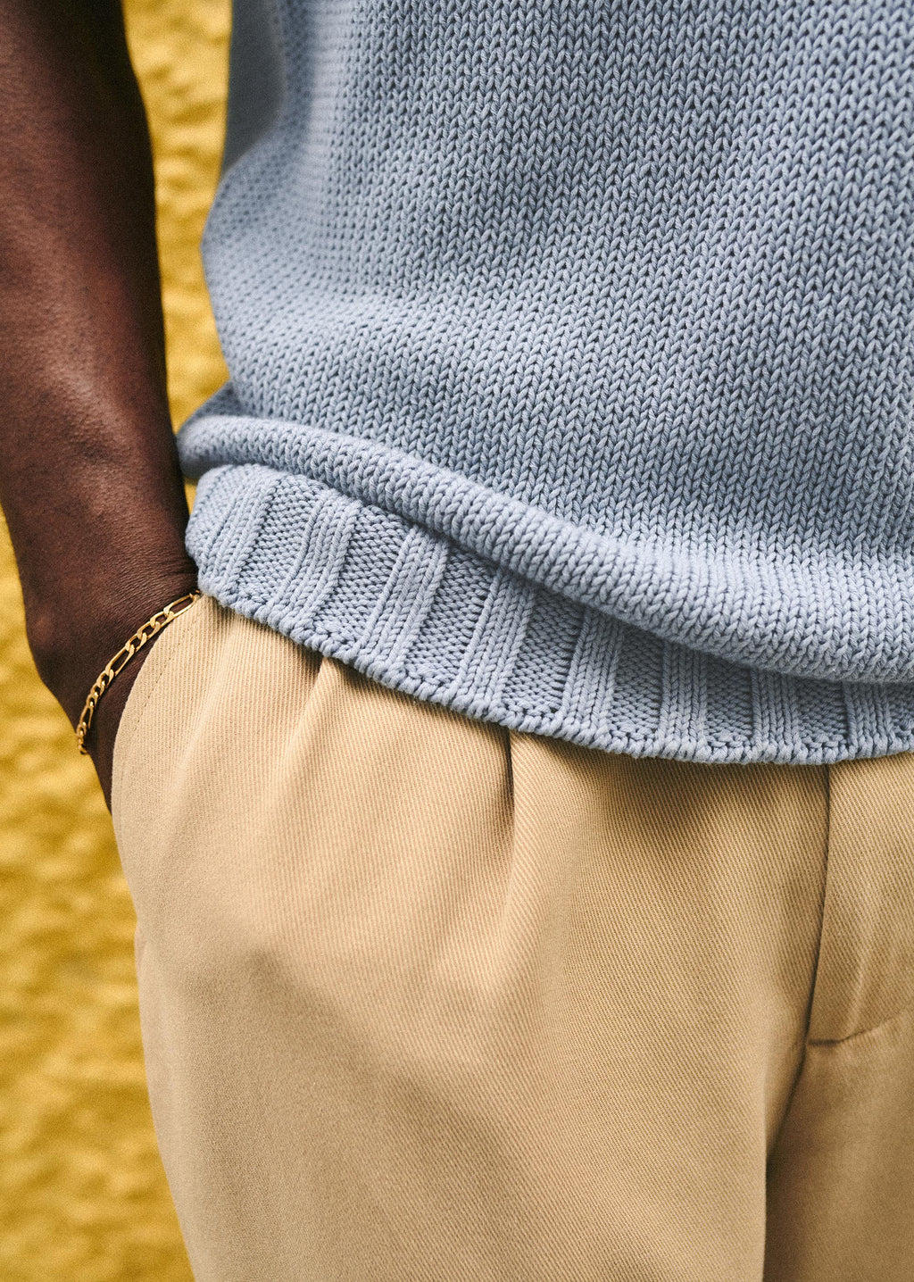 Polo Maille Camil - Bleu