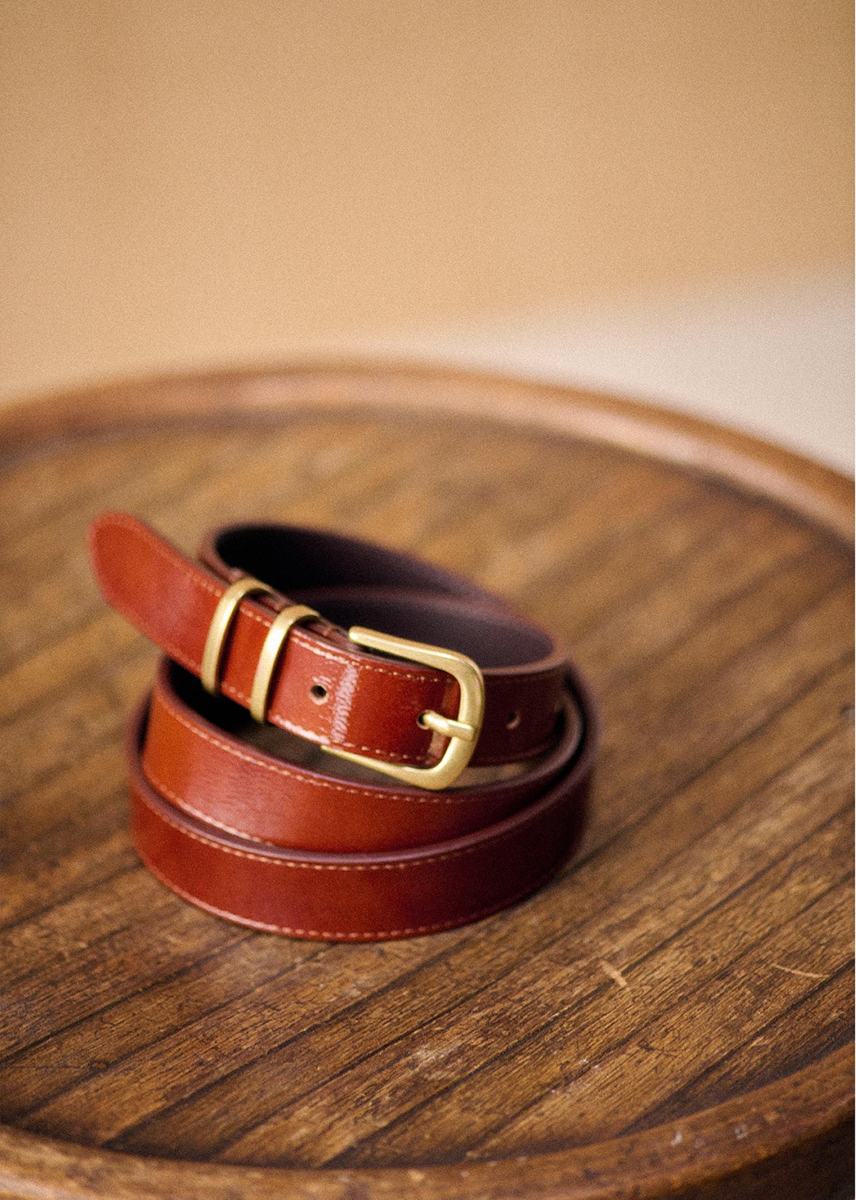 Ceinture Ali - Acajou