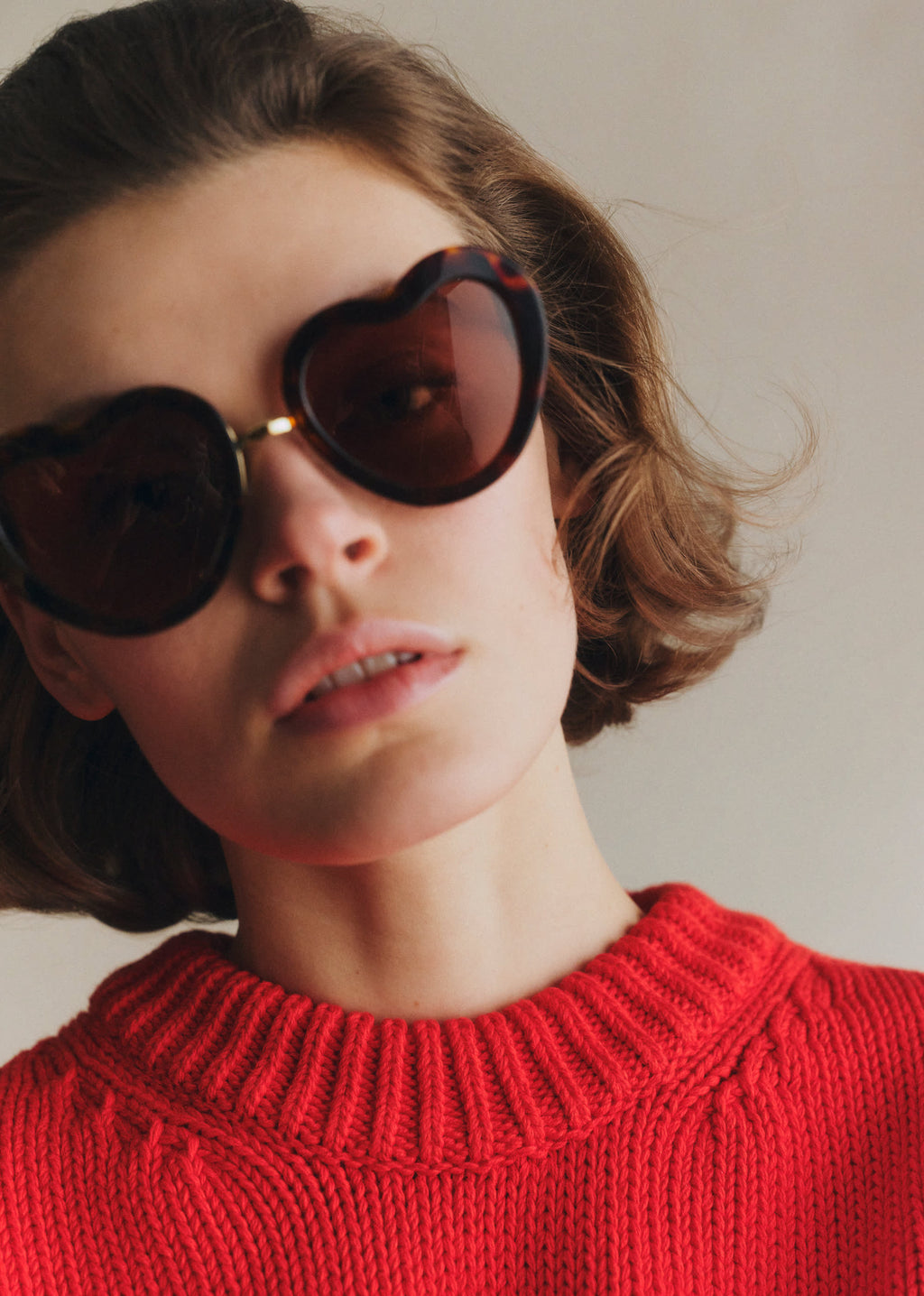 Lunettes de soleil Fiona - Ecailles et Doré
