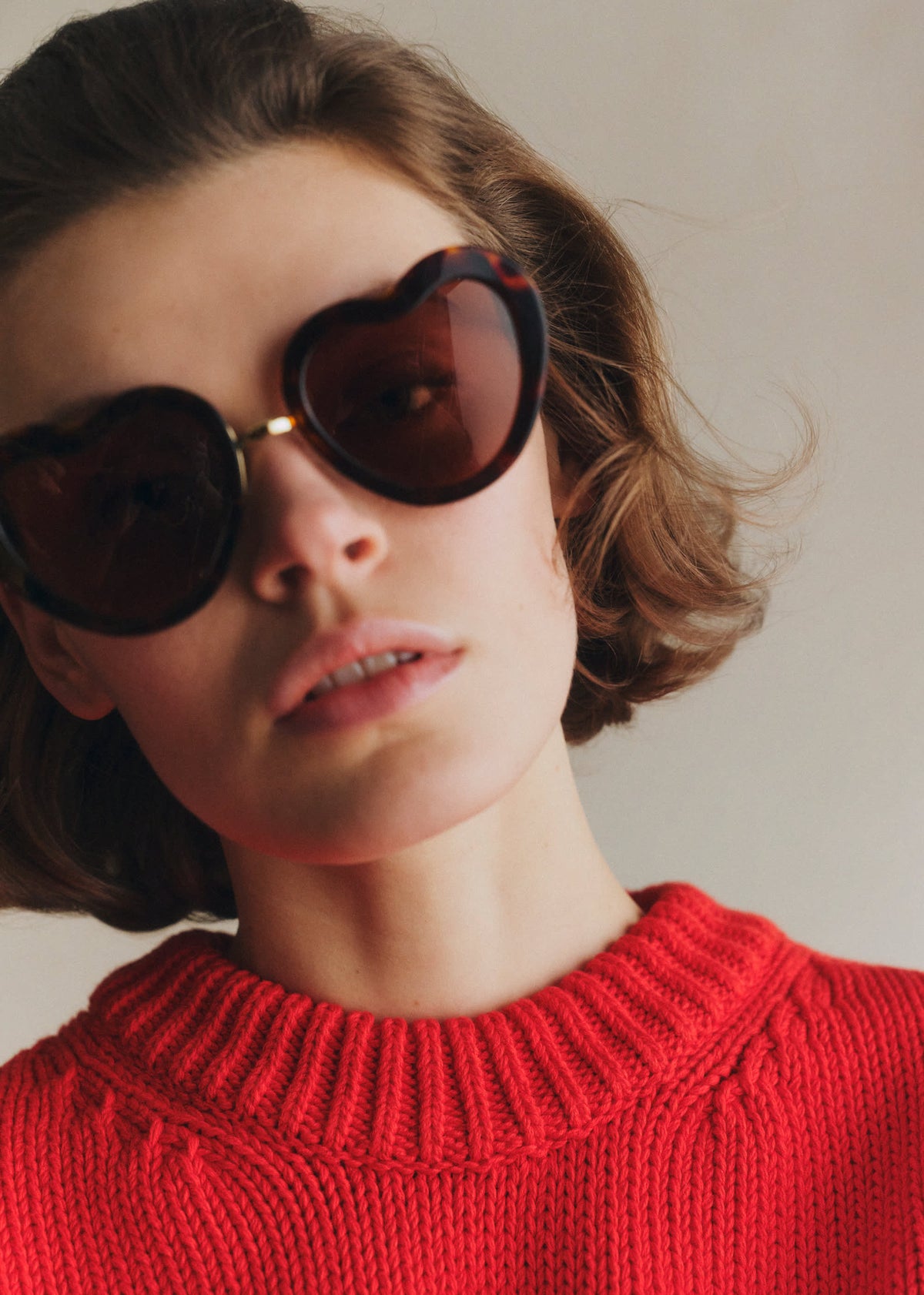 Lunettes de soleil Fiona - Ecailles et Doré