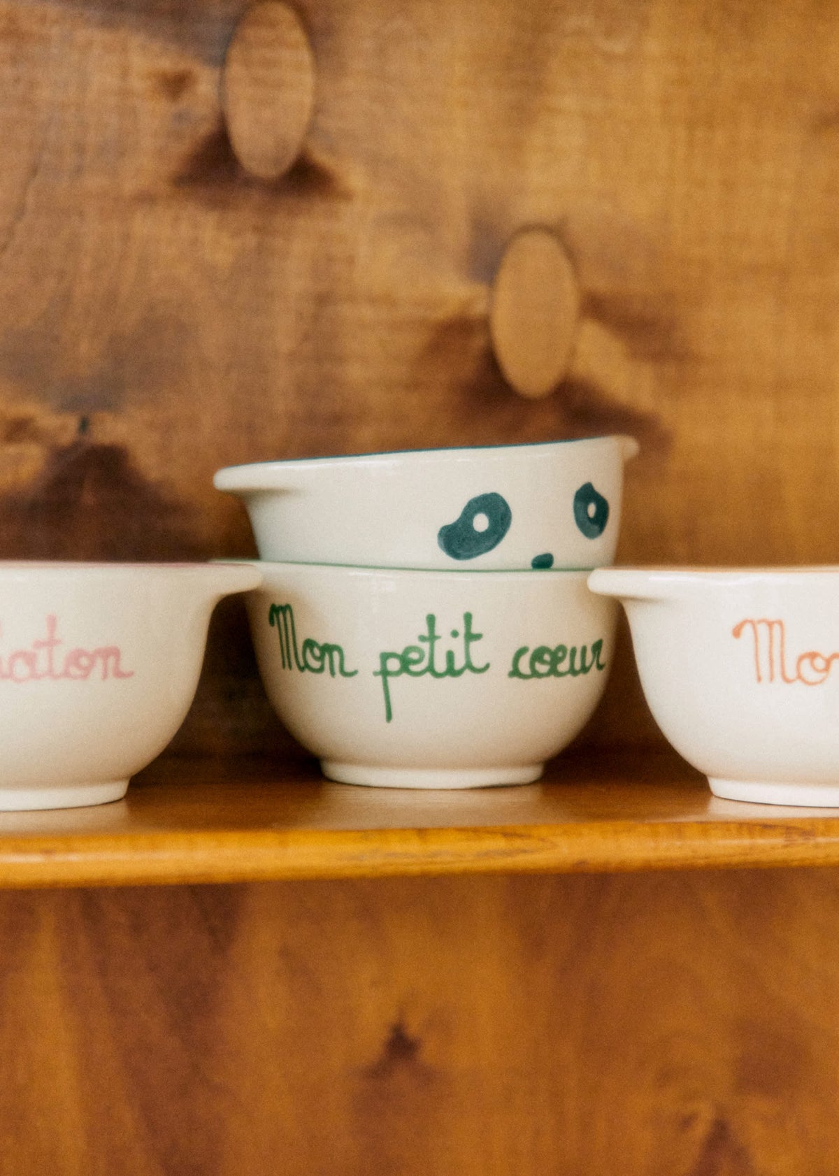 Bol Mon Petit Coeur - Petit Sézane x Maison Roussot - Vert