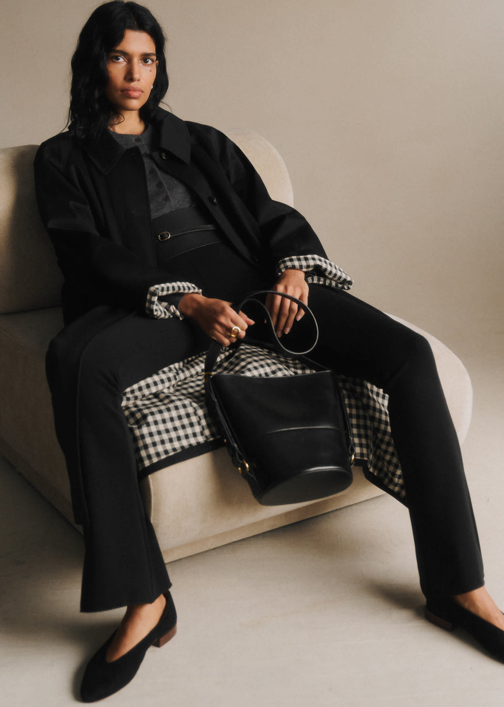 Sac Gary - Noir Glacé