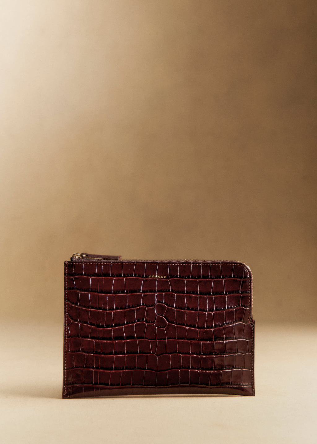 Pochette Serena - Choco Croco