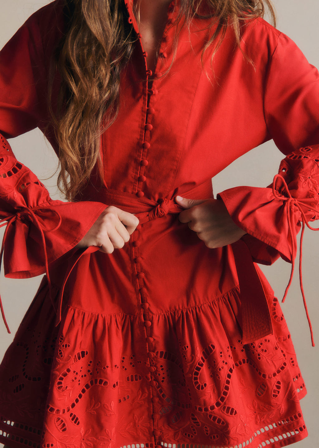 Robe Odette - Rouge