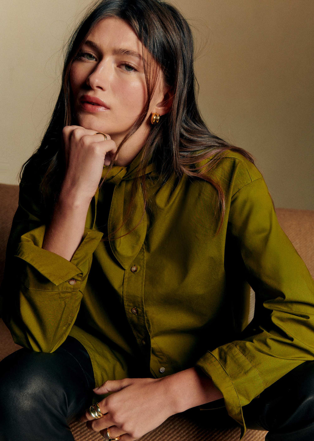 Chemise Millie - Olive