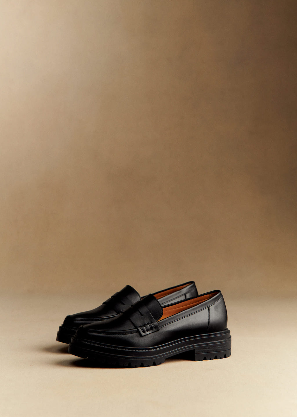 Mocassins Albane - Noir Lisse