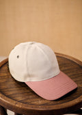 Casquette Chase - Ecru / Vieux Rose