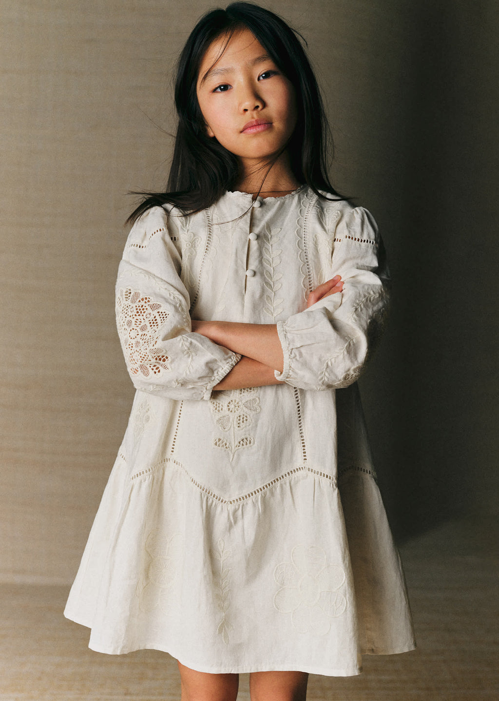 Robe Laetitia - Ecru