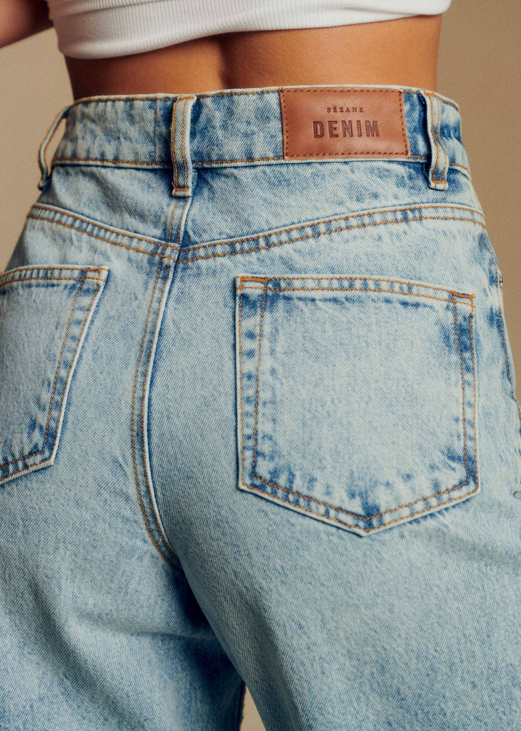 Pantalon Le Wide Leg - Bleu Clair