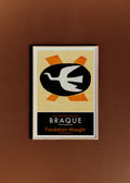 Affiche Fondation Maeght, L'oeuvre graphique, Braque, 1979 - 51 x 72,5 cm