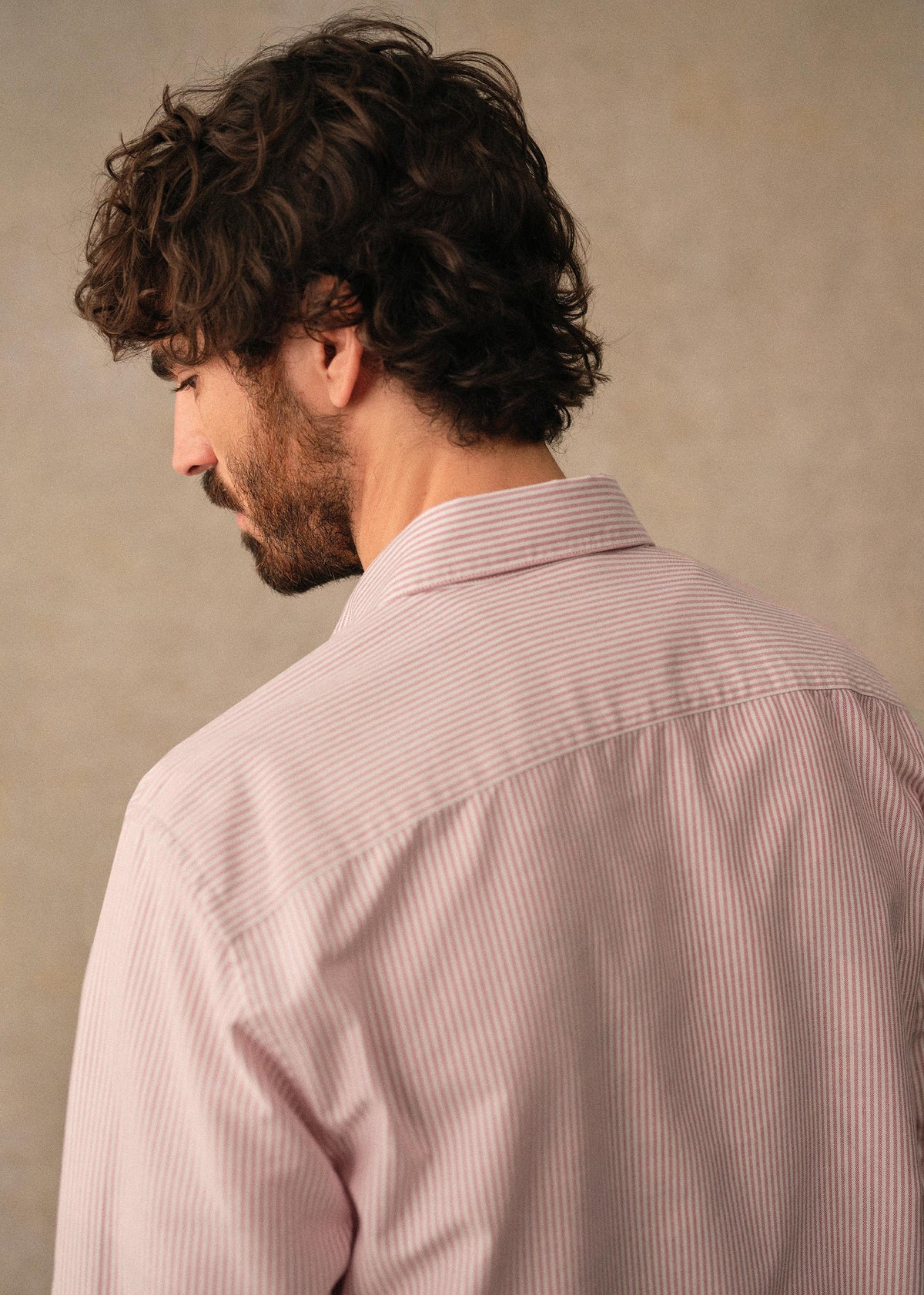 Chemise Charlie Oxford - Rayures Rouge / Blanc