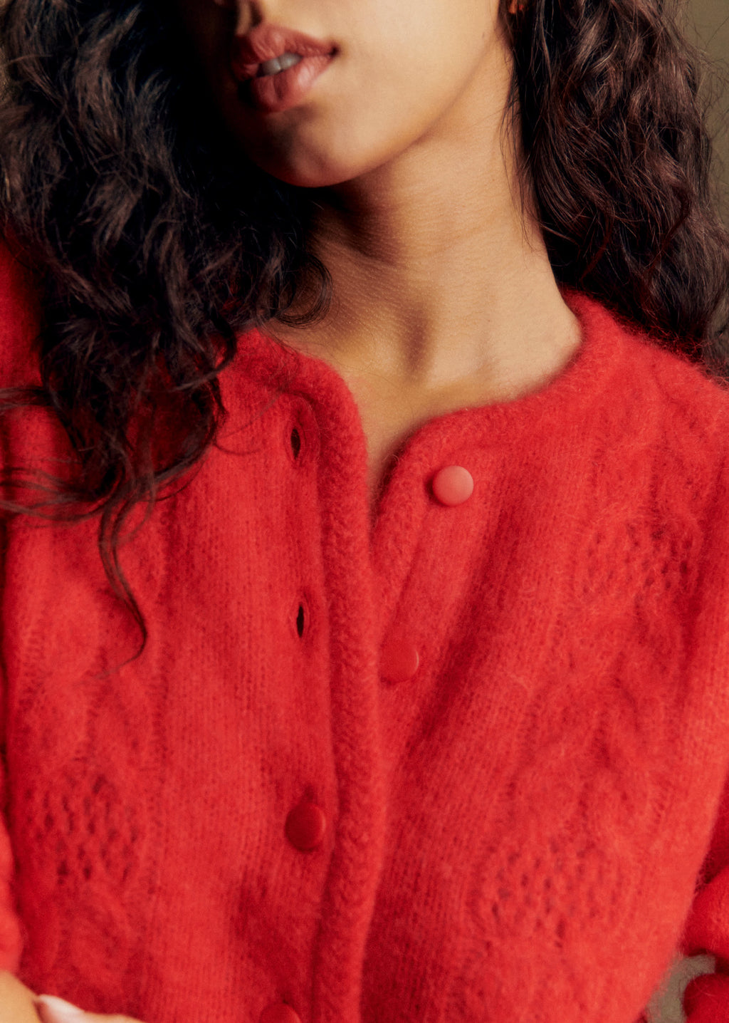 Gilet Evi - Rouge