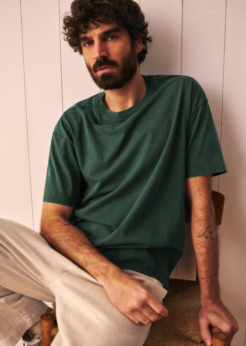 T-Shirt Mardel - Vert Sapin Délavé