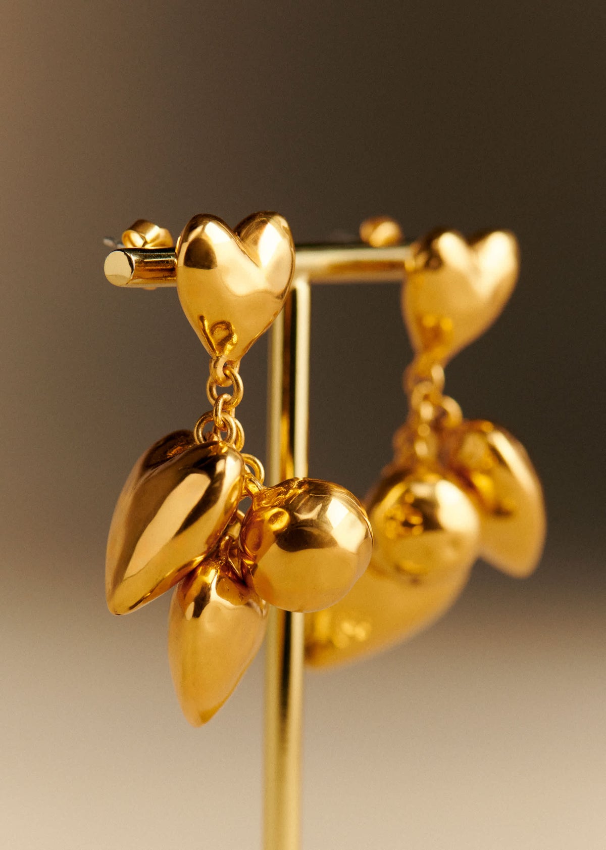 Boucles d'oreilles Freya - Doré