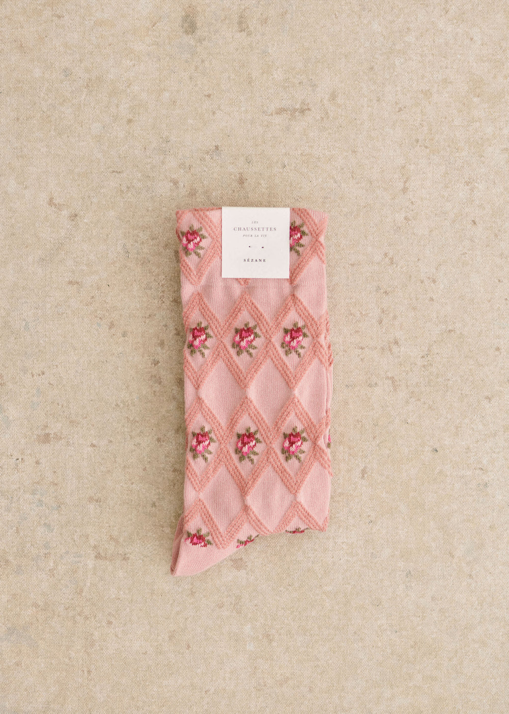 Chaussettes Julia - Rose Vintage
