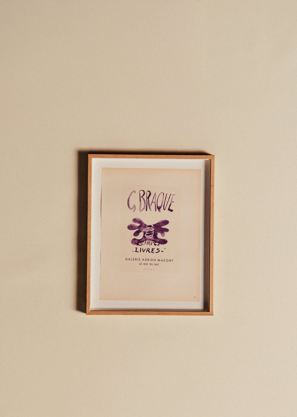Affichette Braque - N°11
