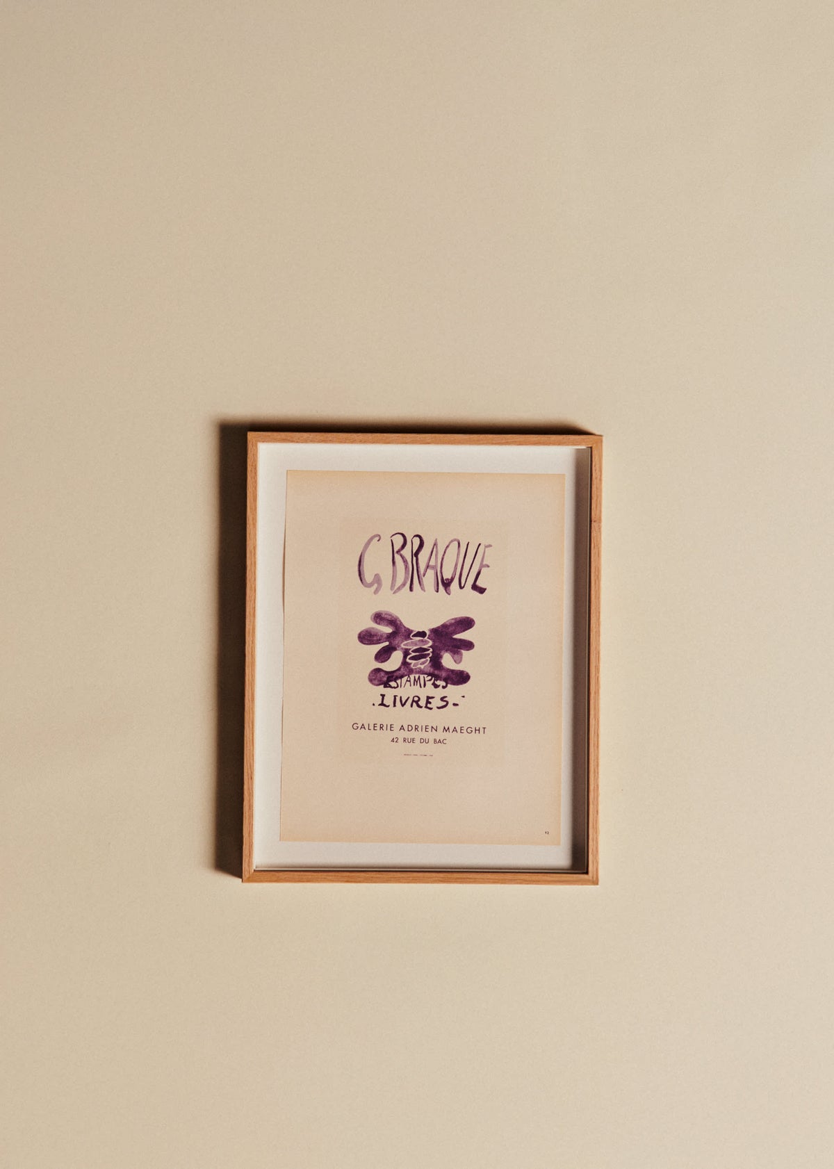 Affichette Braque - N°11