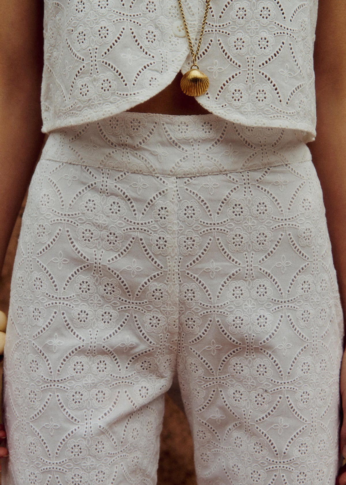 Pantalon Fausto - Caltha Ecru
