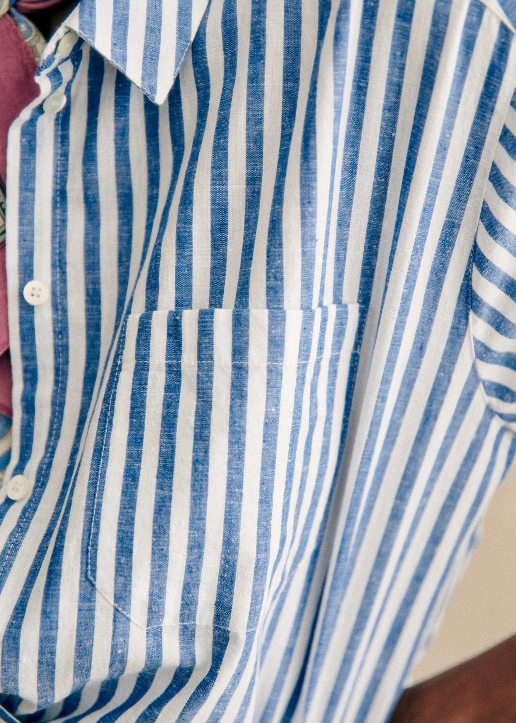 Chemise Max - Rayure Bleu