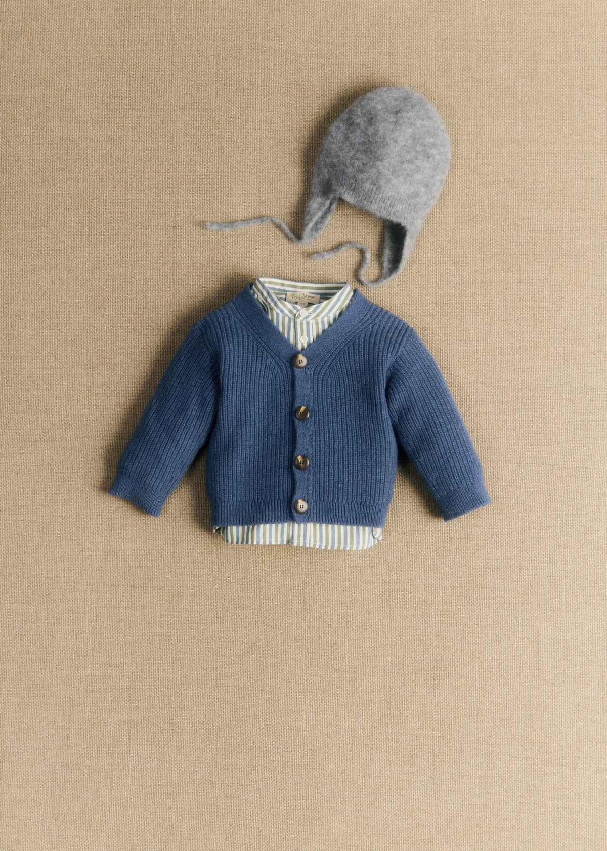 Gilet Nuno - Bleu Chiné
