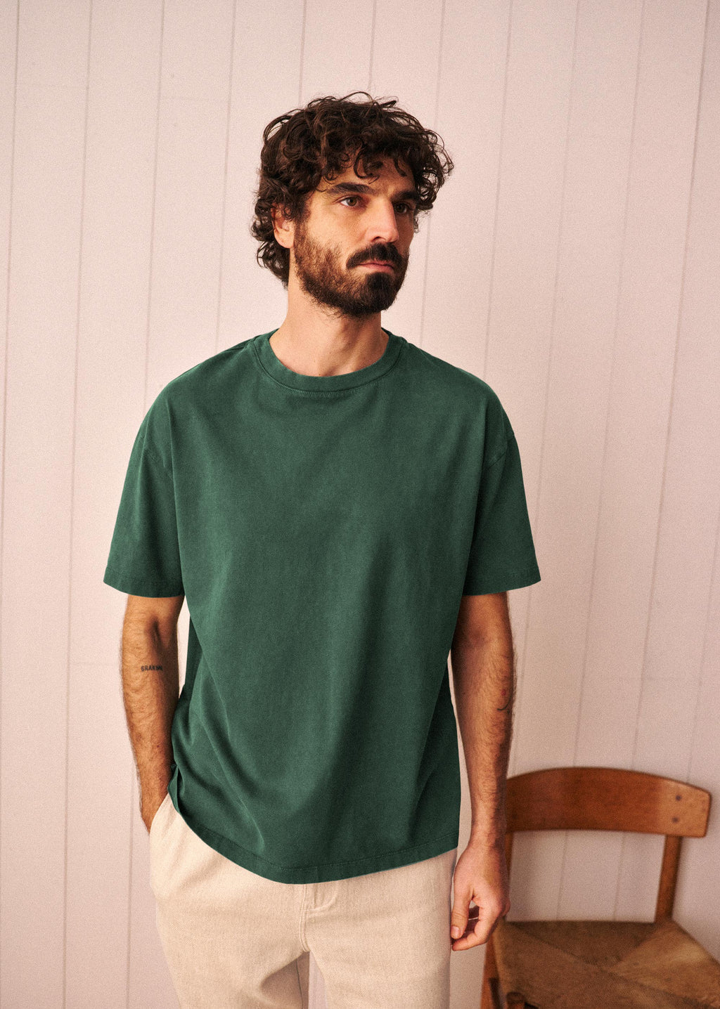 T-Shirt Mardel - Vert Sapin Délavé