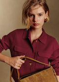 Gilet Betty - Grenat