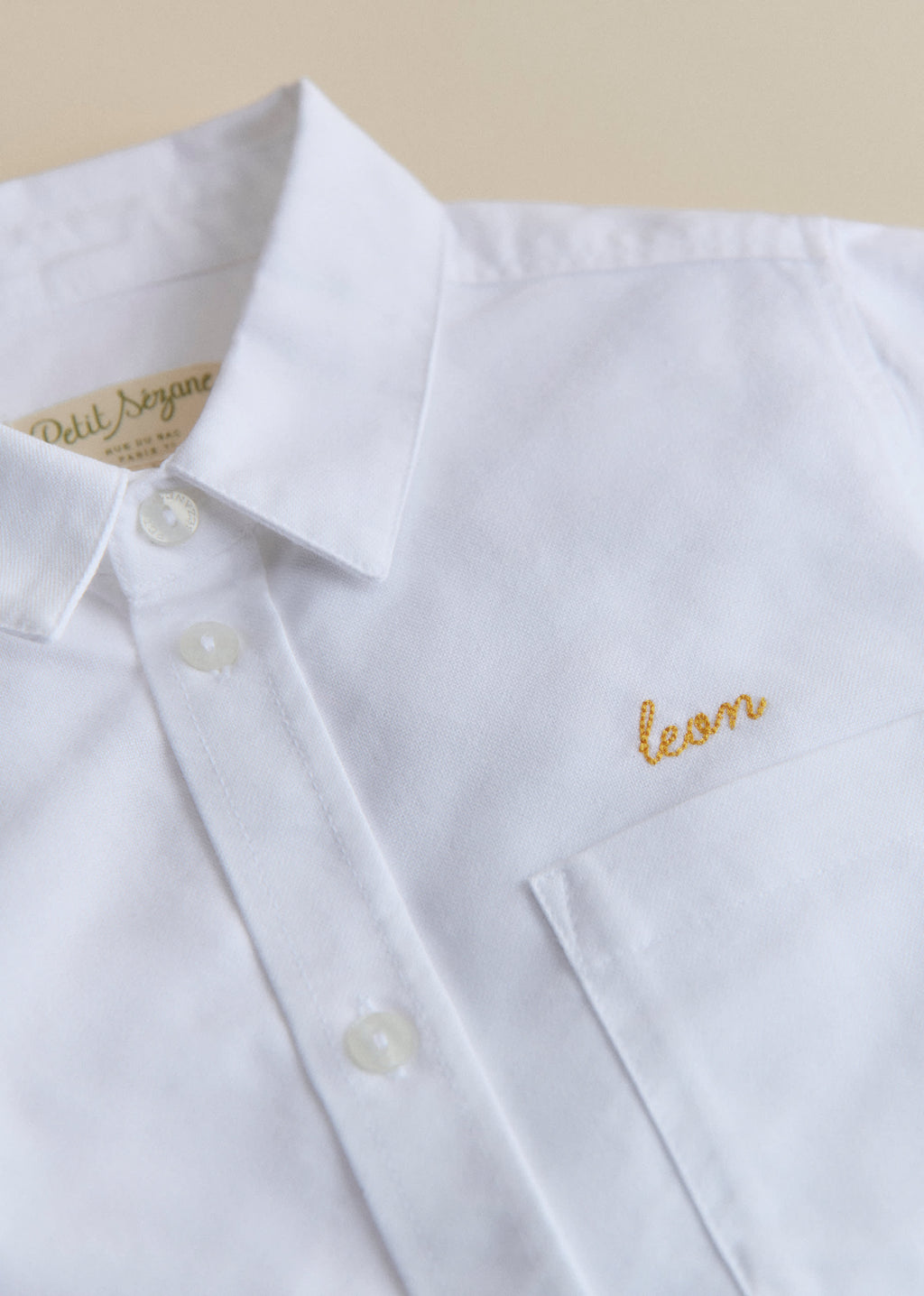 Chemise Tom - Oxford Léger Blanc