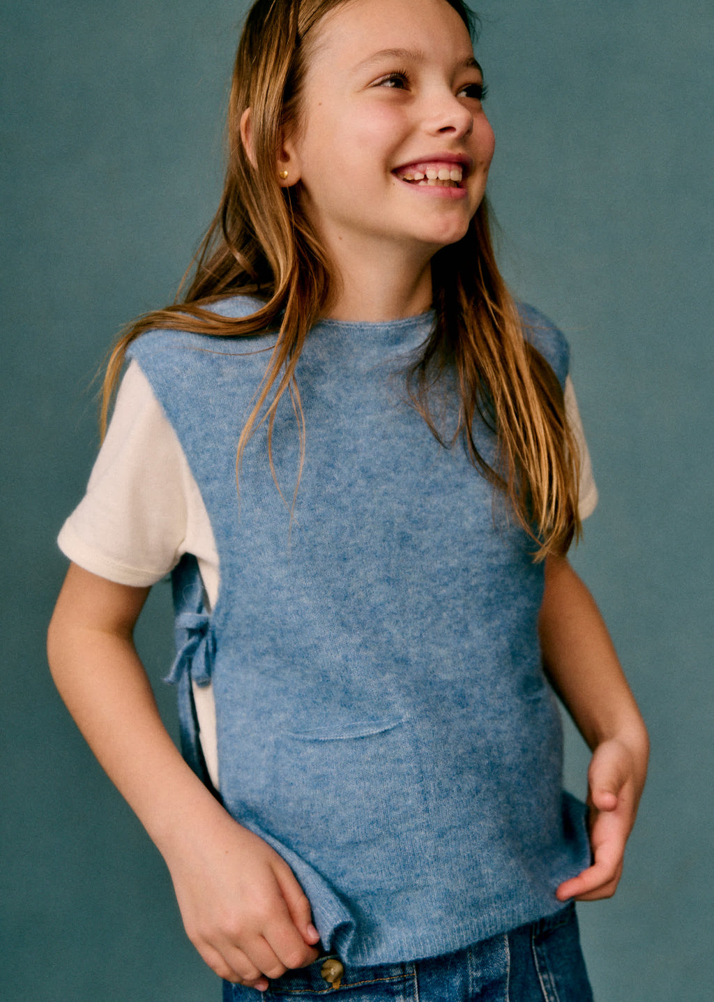 Pull Léandre - Bleu Moyen