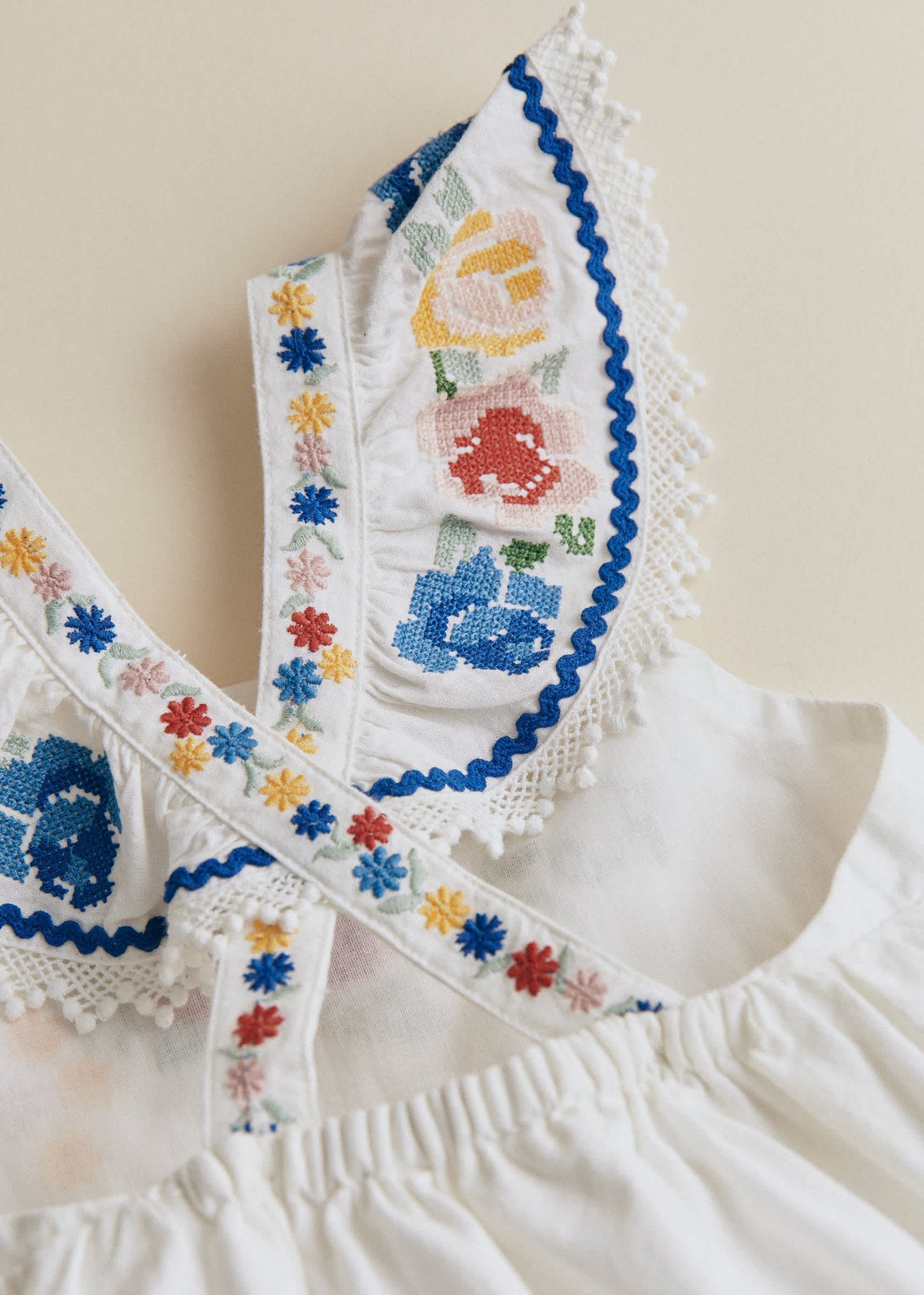 Robe Martha - Broderie Placée Spring