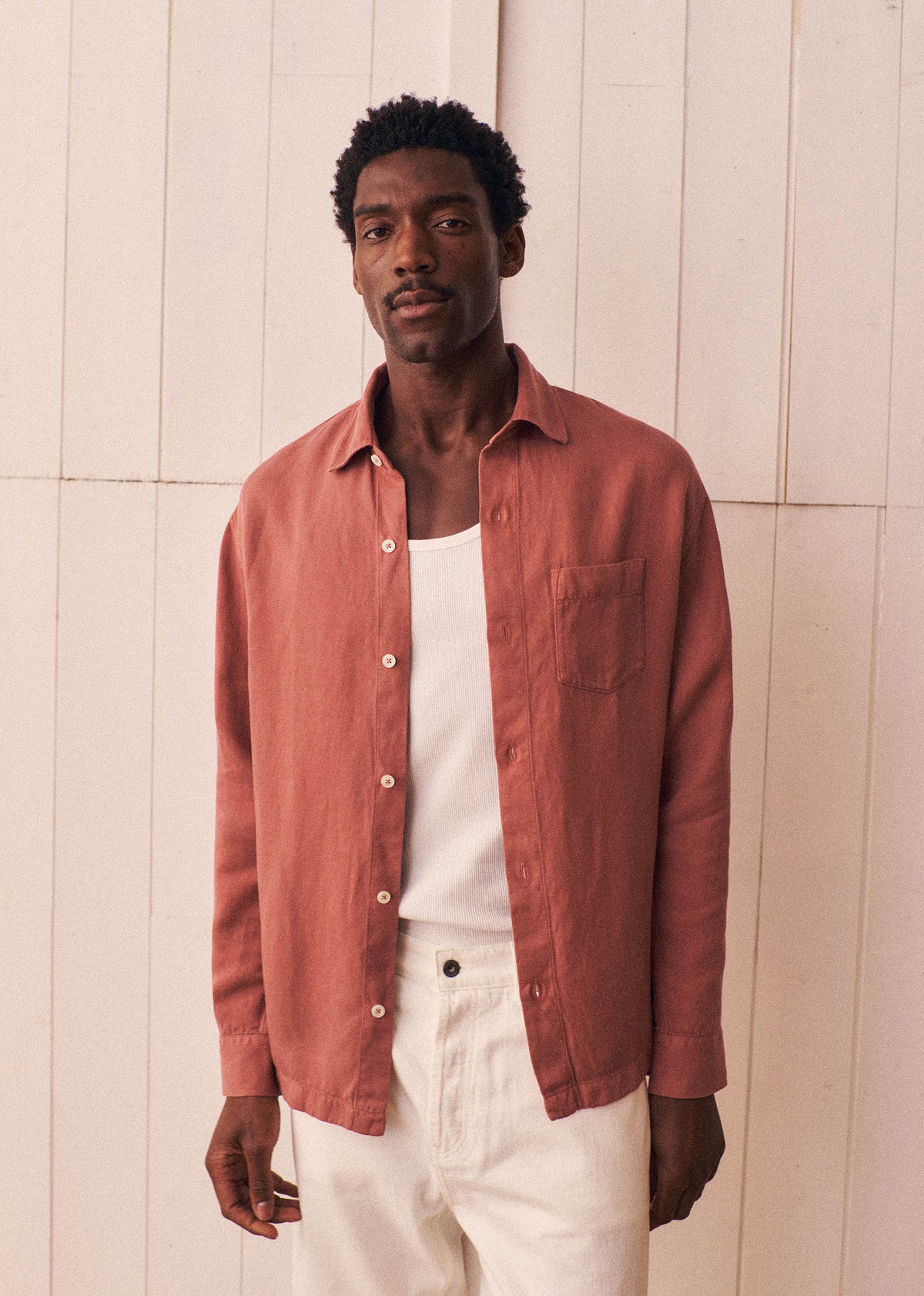 Chemise Darlan - Vieux Rose