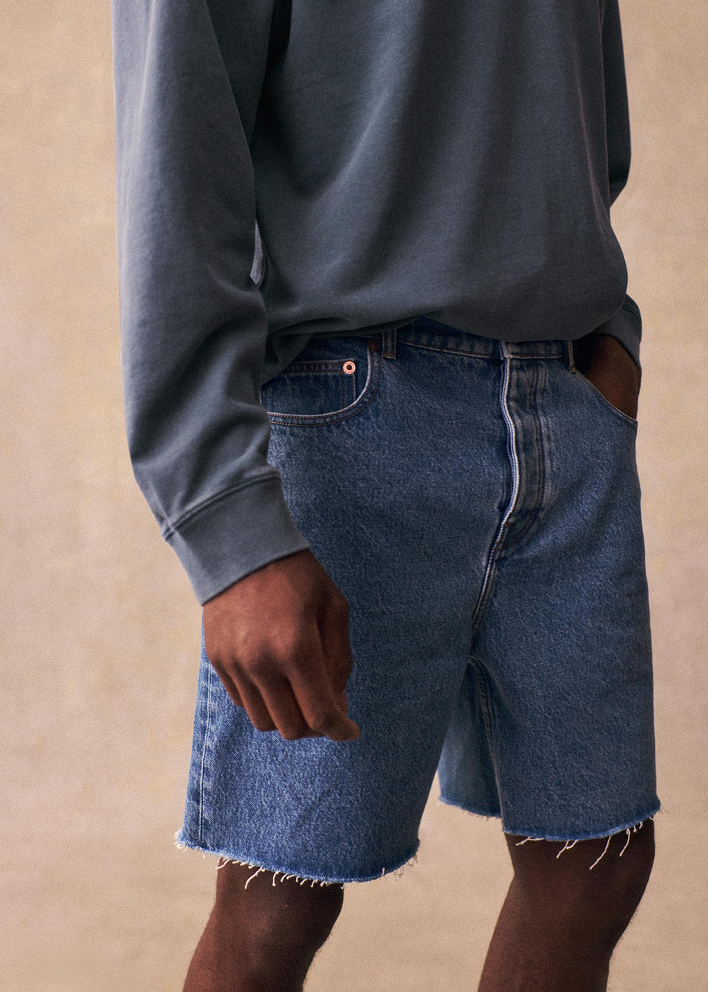 Short Ezra - Bleu Vintage