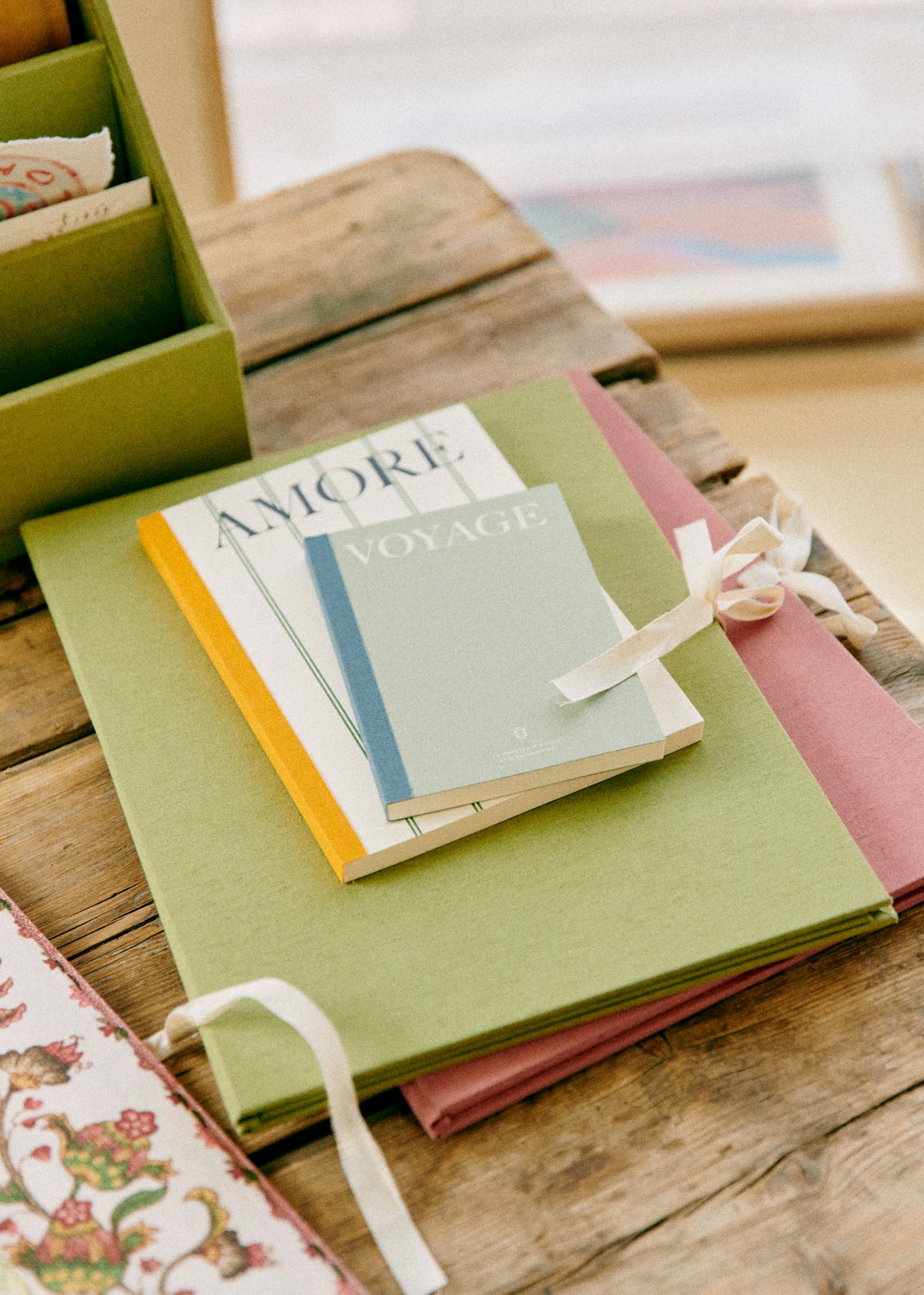 Porte Document - Vert Olive