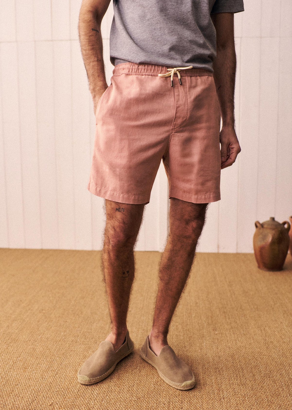 Short Priam - Vieux Rose