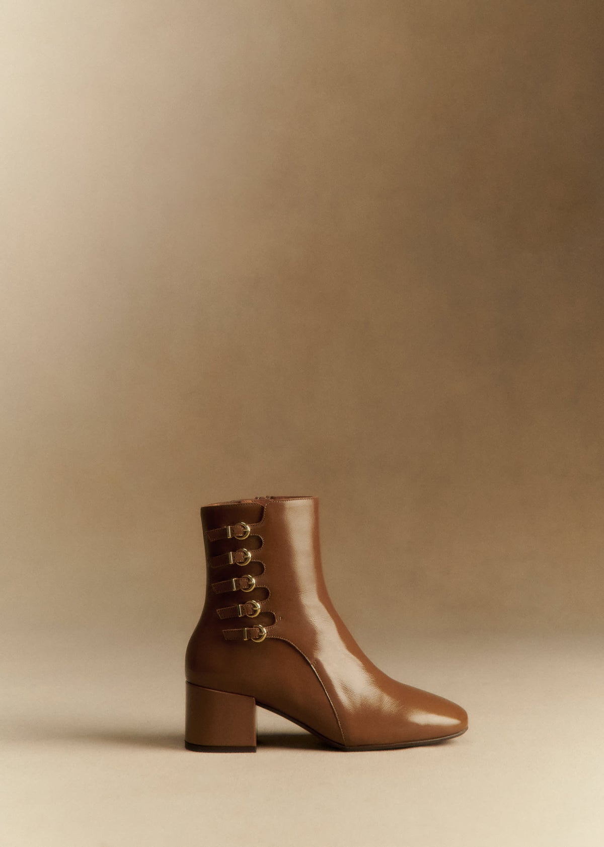 Bottines Leonie - Taupe Vernis