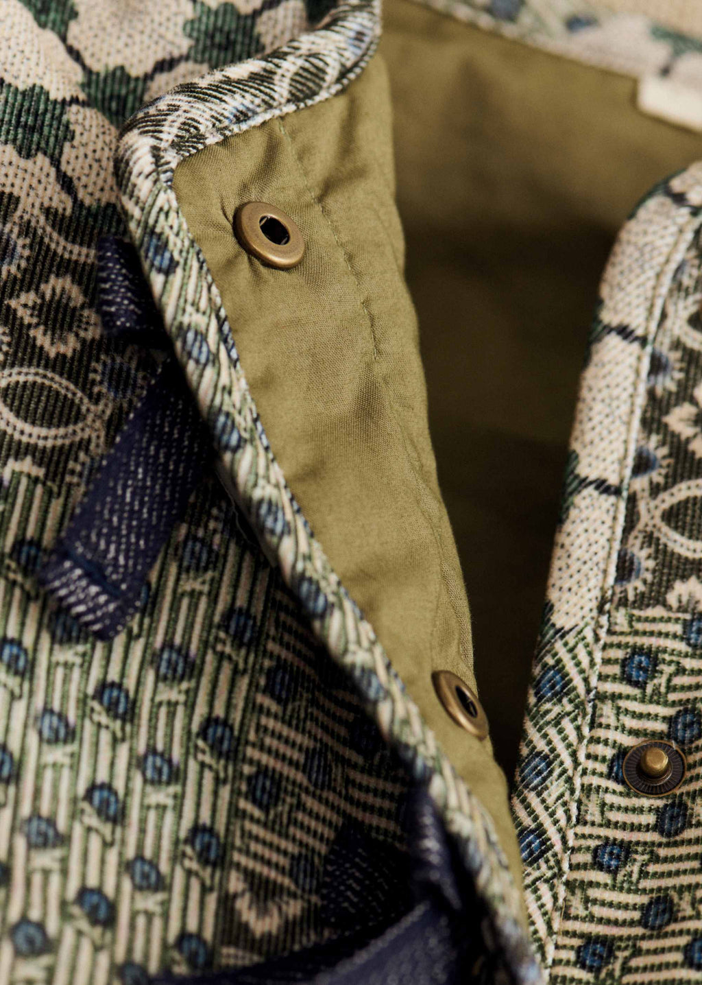 Manteau Sari - Petit Sézane x Antoinette Poisson - Imprimé Patchwork Dominote