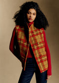 Veste Carlo - Carreaux Rouge et jaune