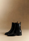 Bottines Low Agnès - Noir Glacé