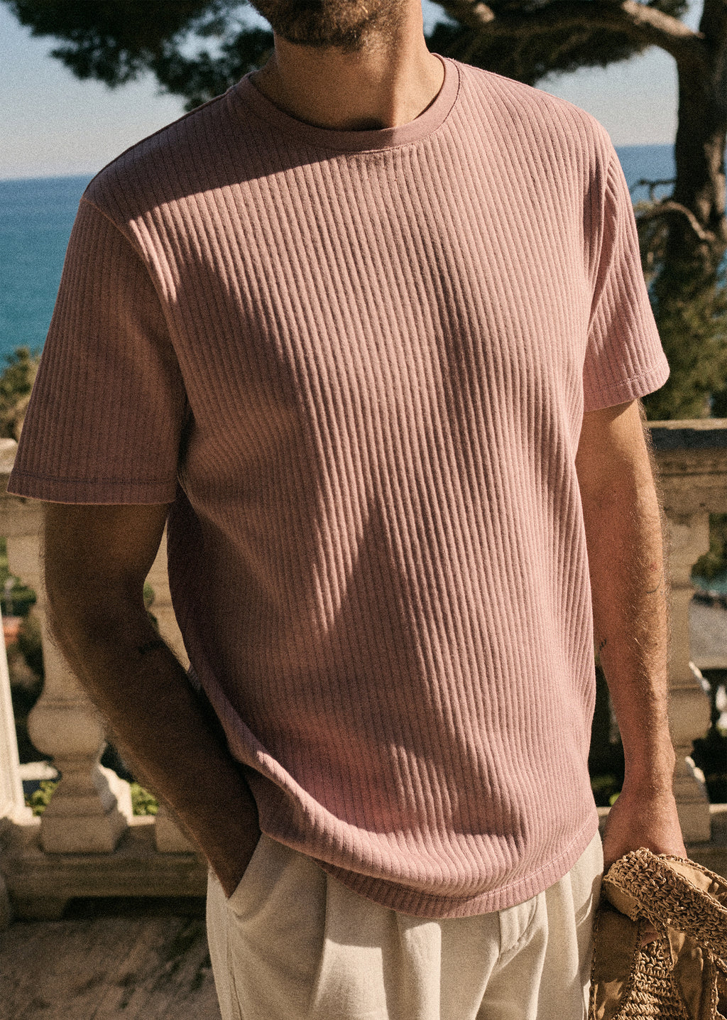 T-Shirt Celan - Vieux Rose